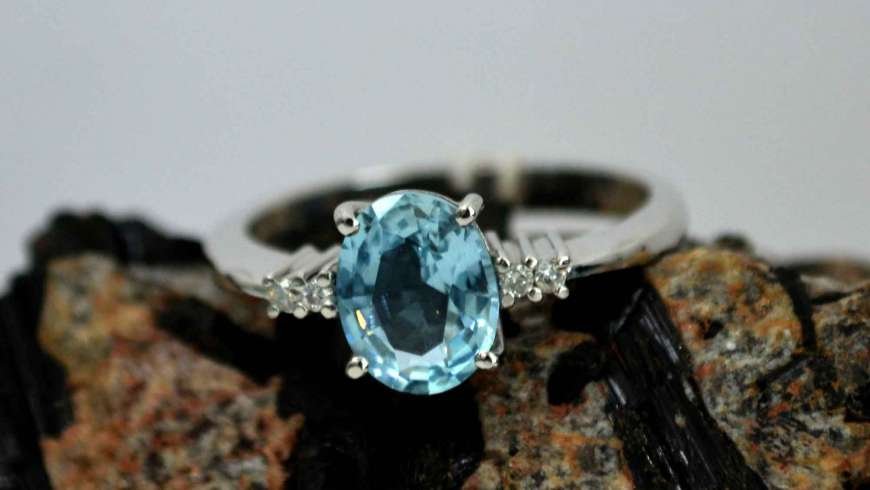 Aquamarine Ring